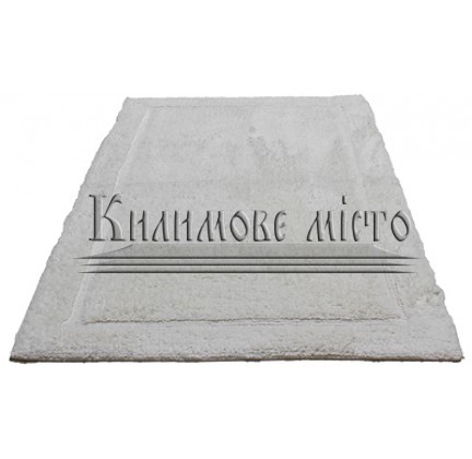 Carpet for bathroom Indian Handmade Space RIS-BTH-5253 WHITE - высокое качество по лучшей цене в Украине.